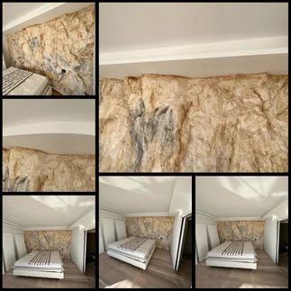 Décor faux rocher intérieur